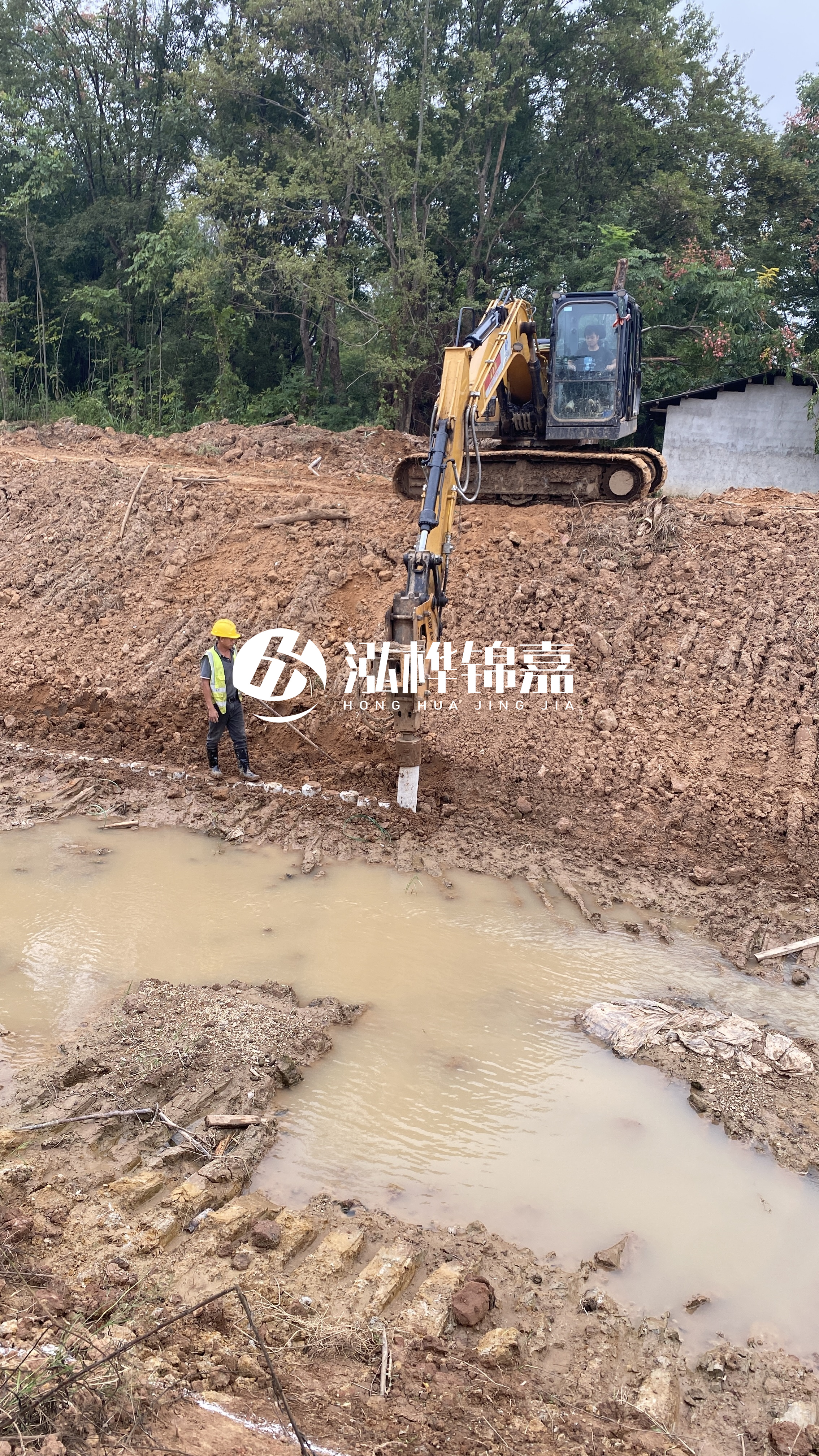 水泥仿木樁施工隊泓樺錦嘉 - 打水泥樁的最佳深度是多少？